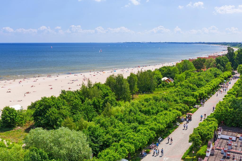 그단스크 Seaside With Sunny Terrace 아파트 외부 사진